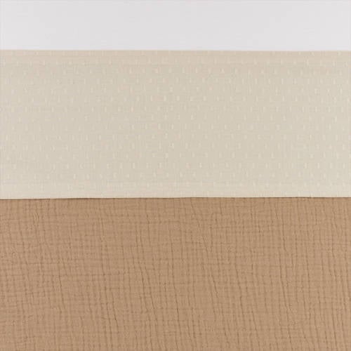 Meyco Plume wieglaken - soft sand afbeelding
