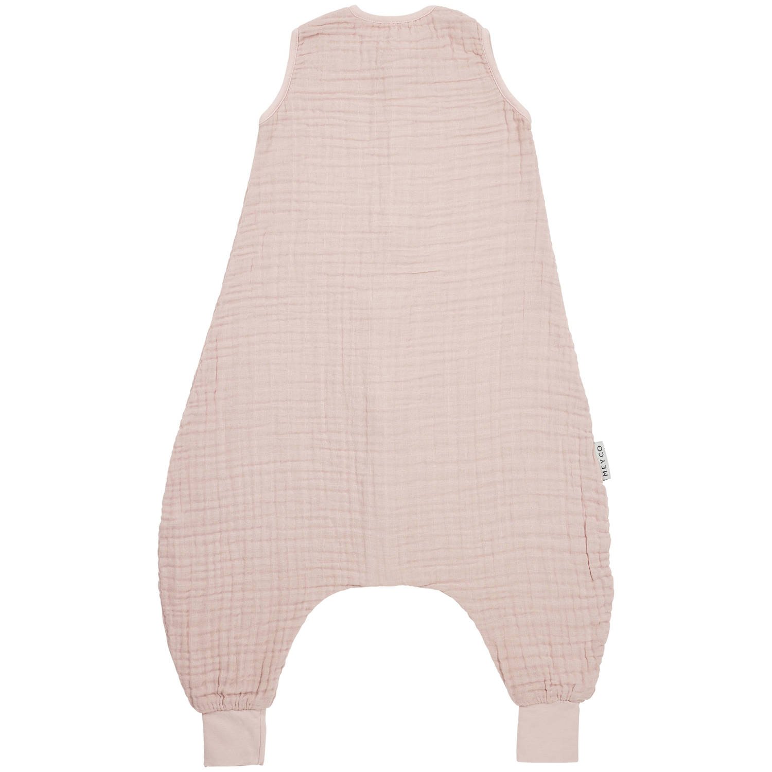 Meyco hydrofiele baby zomer slaapoverall jumper soft pink