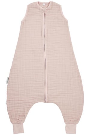 hydrofiele baby zomer slaapoverall jumper soft pink