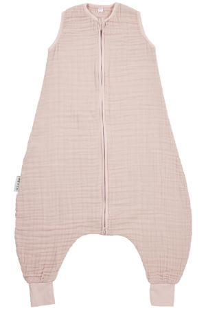 hydrofiele baby zomer slaapoverall jumper soft pink