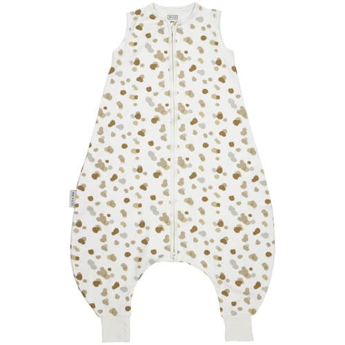 Meyco baby zomer slaapoverall jumper Stains sand afbeelding