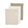 Meyco pre-washed hydrofiel washandje - offwhite/soft sand/taupe (set van 3)
