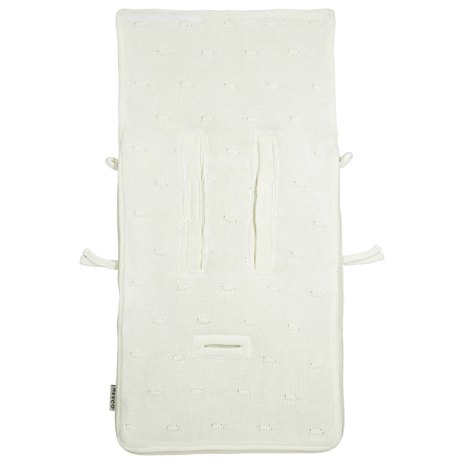 Meyco voetenzak Knots offwhite