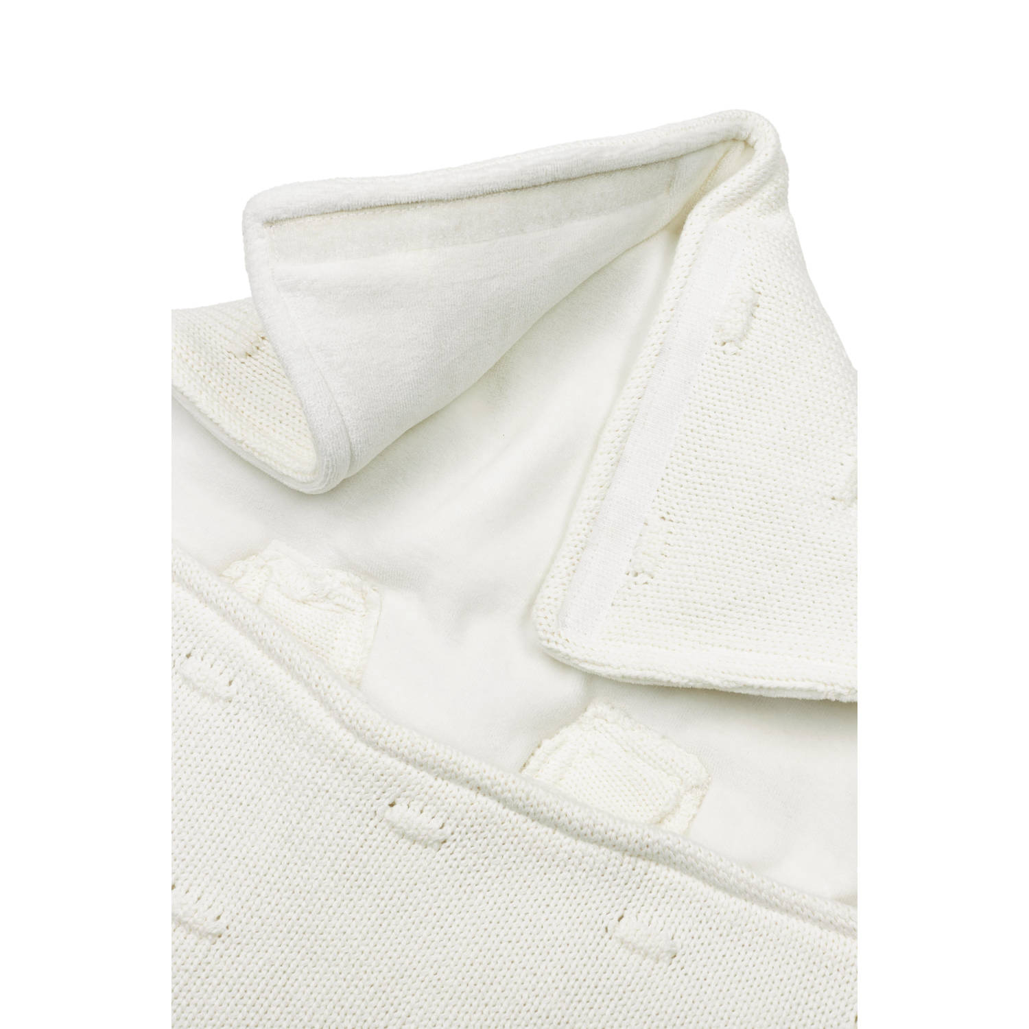 Meyco voetenzak Knots offwhite