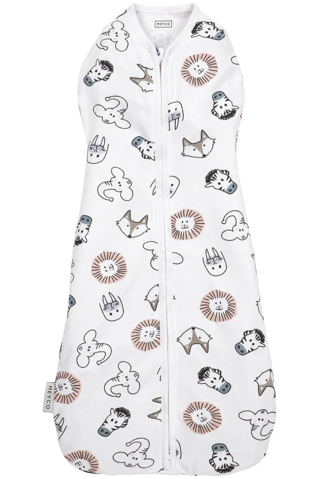 Meyco cocoon inbakerslaapzak Animal (4-8 maanden)