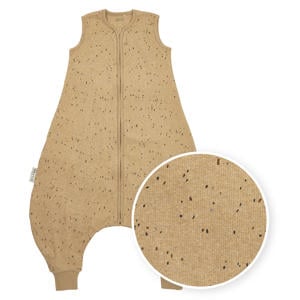 baby zomer slaapoverall jumper Rib Mini Spot toffee melange