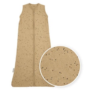 Rib Mini Spot baby slaapzak toffee melange