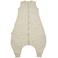 Meyco baby zomer slaapoverall jumper Rib Mini Spot sand melange