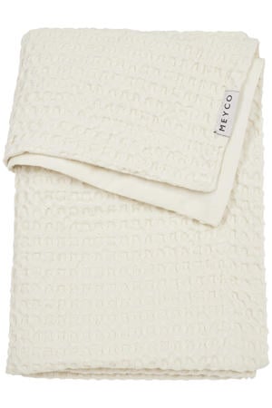 ledikantdeken Waffle Cotton nature