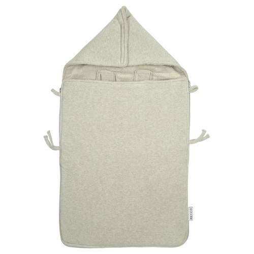 Meyco voetenzak Knit Basic sand melange afbeelding