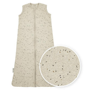 baby slaapzak Rib Mini Spot sand melange