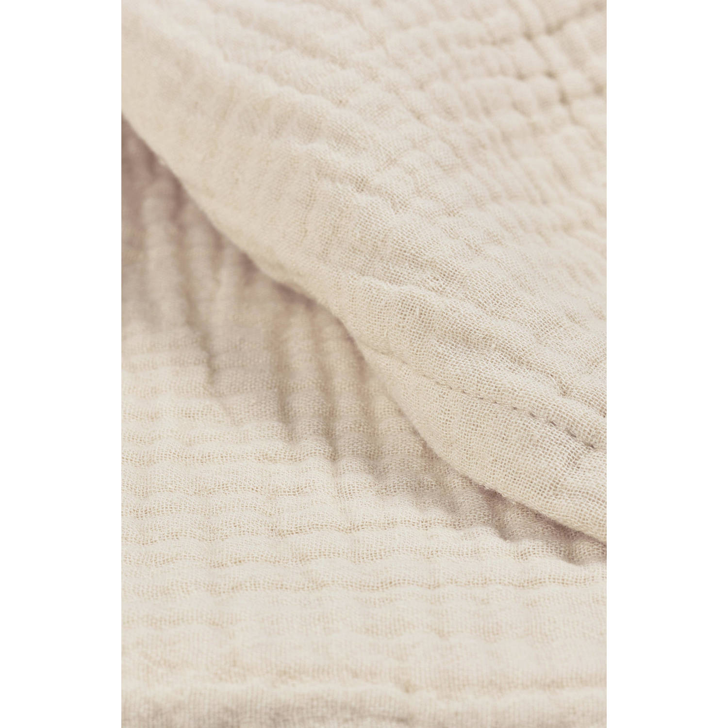 Meyco pre-washed hydrofiel wieglaken soft sand