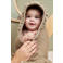 Meyco ruffle badcape badstof taupe