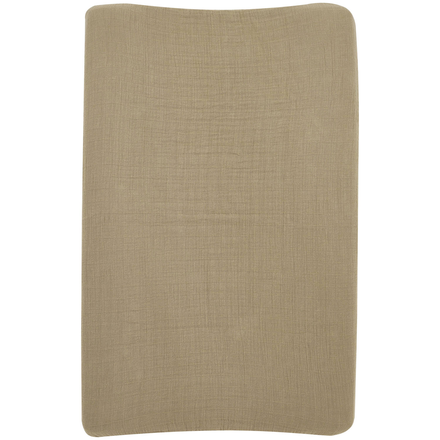 Meyco pre-washed hydrofiel aankleedkussenhoes taupe