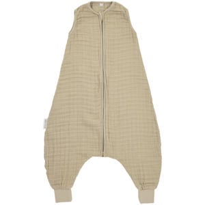 hydrofiele baby zomer slaapoverall jumper Sand