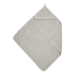 ruffle badcape badstof greige