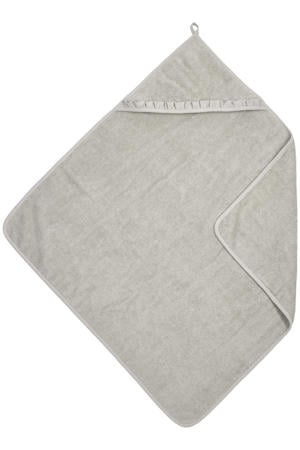 ruffle badcape badstof greige