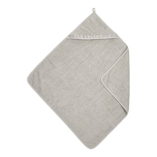 Meyco ruffle badcape badstof greige afbeelding