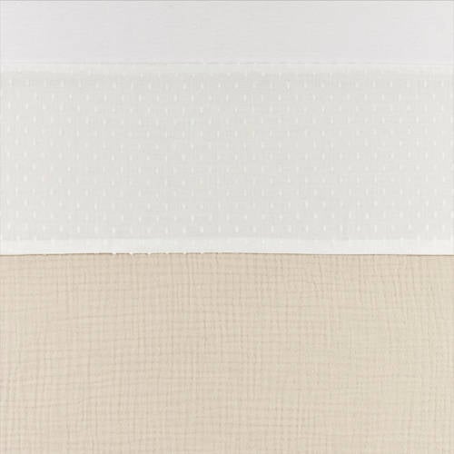 Meyco ledikantlaken Plume offwhite afbeelding