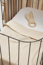 thumbnail: Meyco pre-washed hydrofiel ledikant laken soft sand