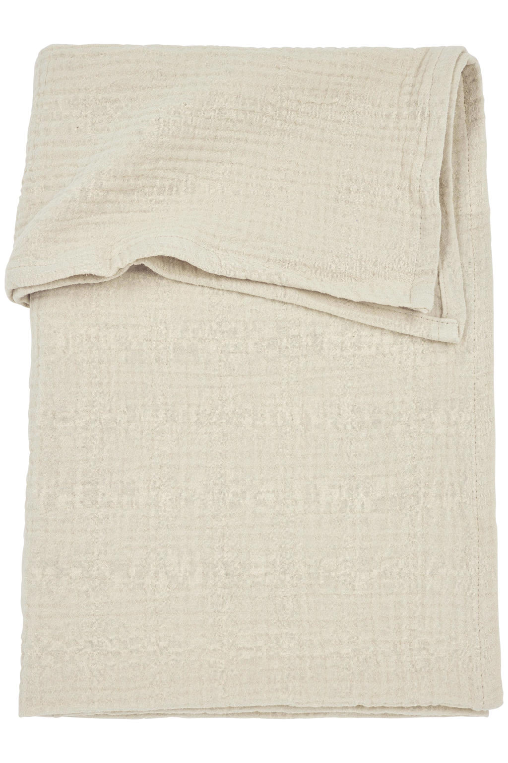 Meyco pre-washed hydrofiel ledikant laken soft sand