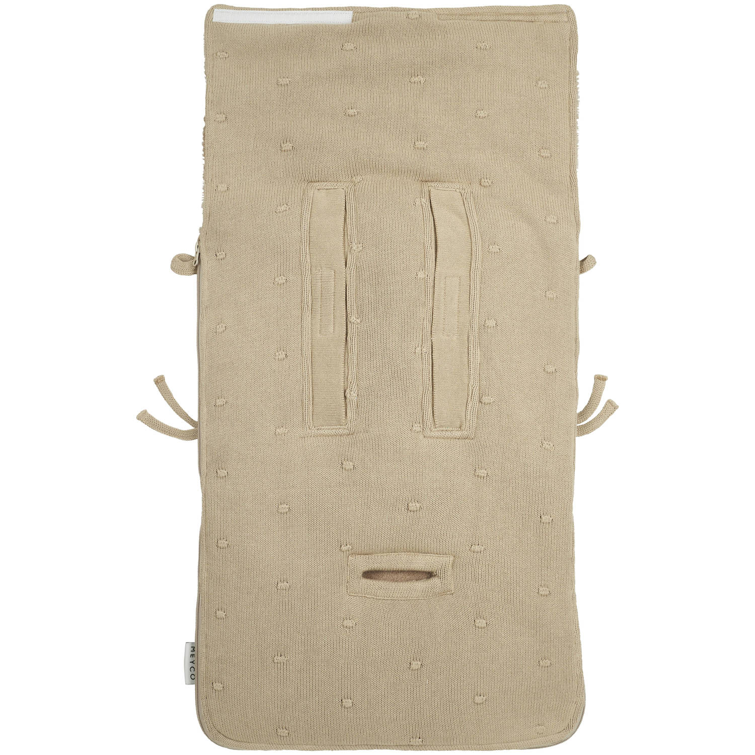 Meyco voetenzak mini Knots sand