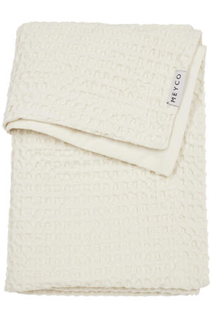 wiegdeken Waffle Cotton Nature