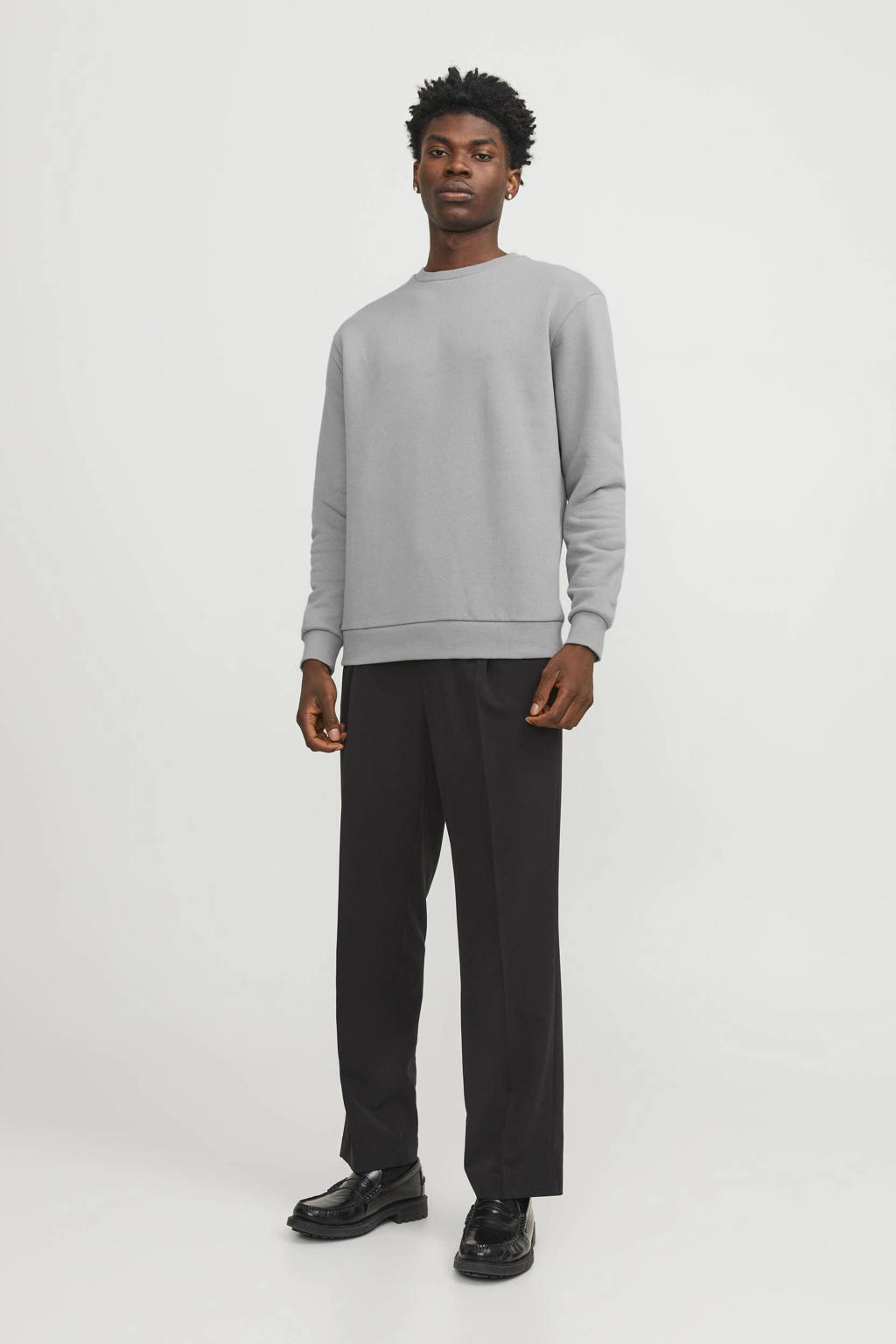 JACK & JONES ESSENTIALS sweater grijs