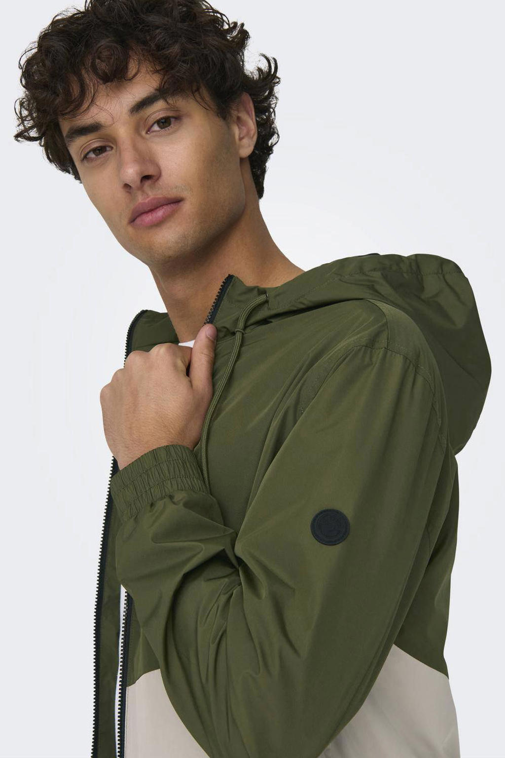 ONLY & SONS jas ONSWARD LIFE groen | wehkamp