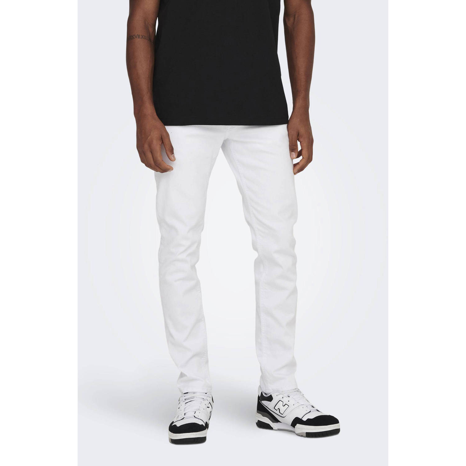 ONLY & SONS slim fit jeans ONSLOOM wit