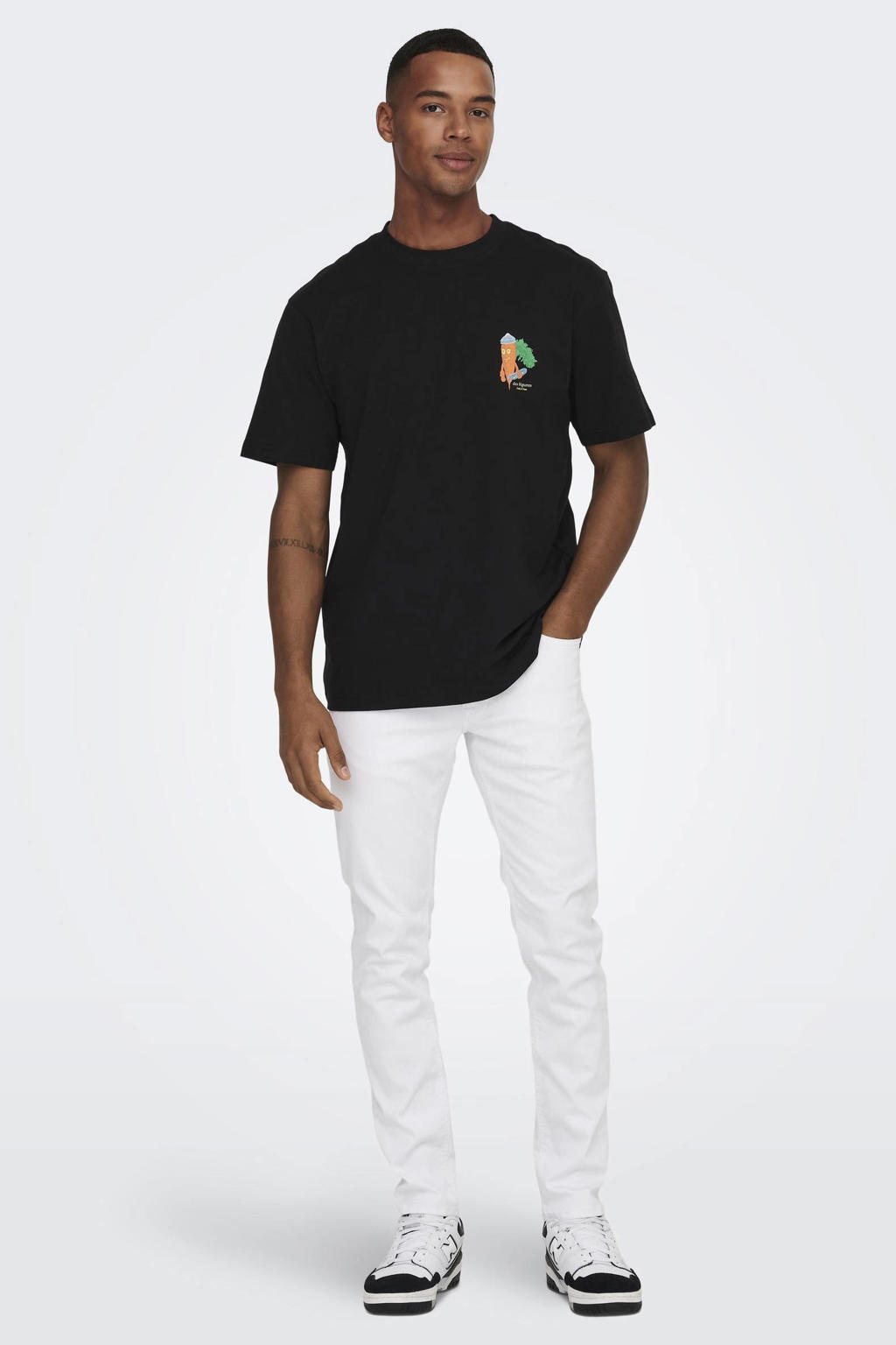 ONLY & SONS slim fit jeans ONSLOOM wit