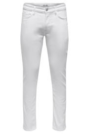 thumbnail: ONLY & SONS slim fit jeans ONSLOOM wit