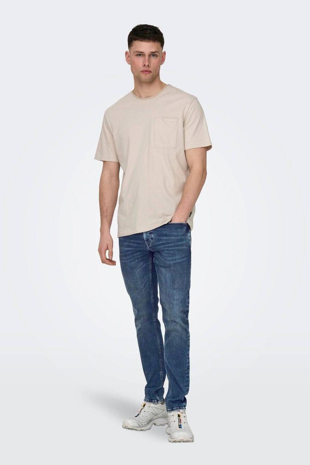 ONLY & SONS skinny jeans ONSWARP 9092 medium blue denim