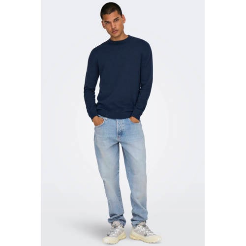 ONLY & SONS tapered fit jeans ONSYOKE light blue denim afbeelding