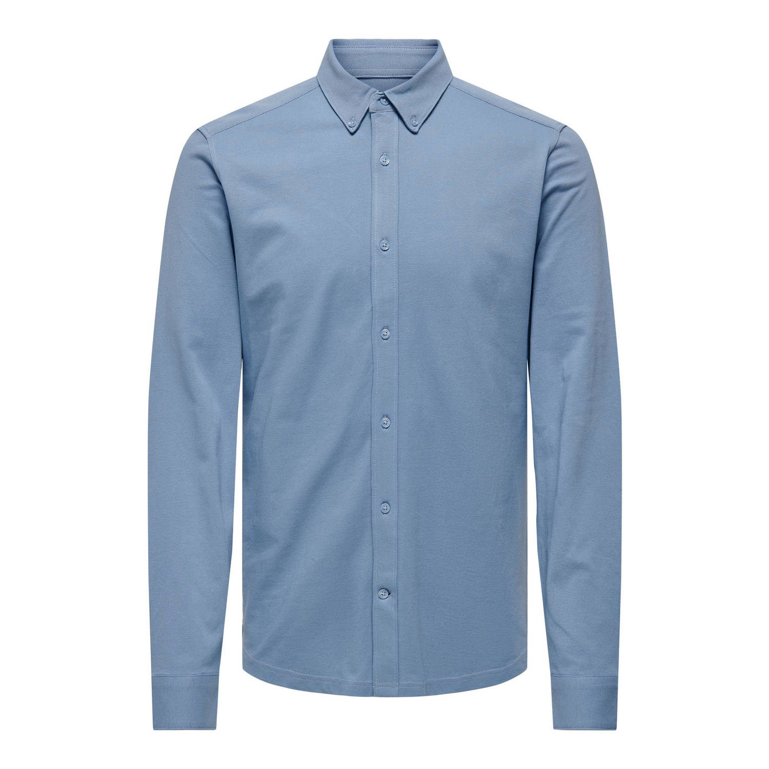 ONLY & SONS slim fit overhemd ONSTARP cashmere blue