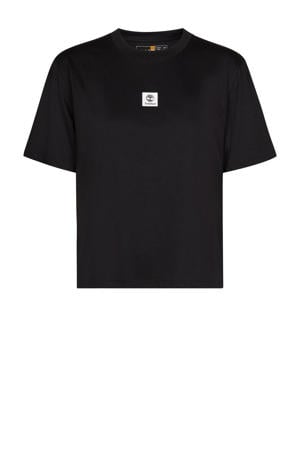 T-shirt met logo zwart