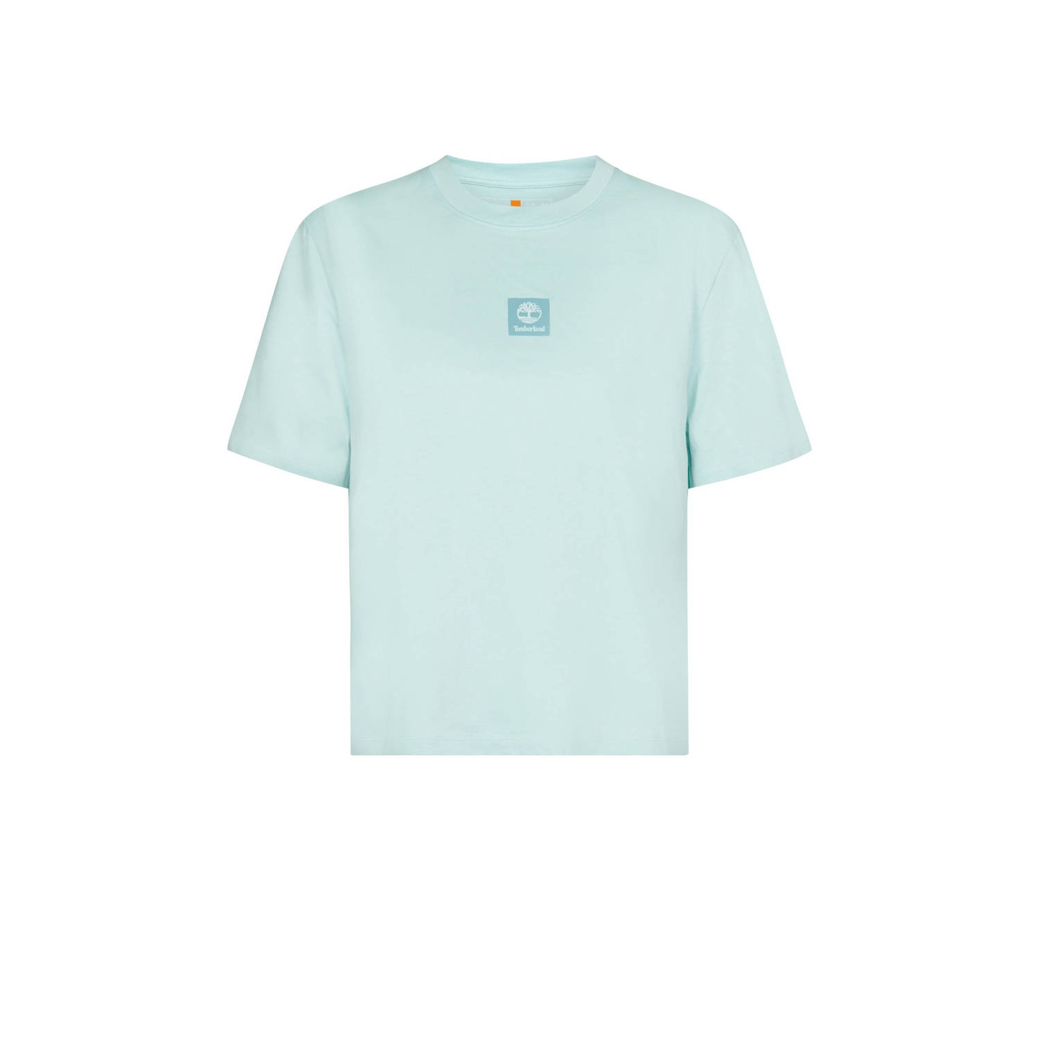 Timberland T-shirt met logo mintgroen