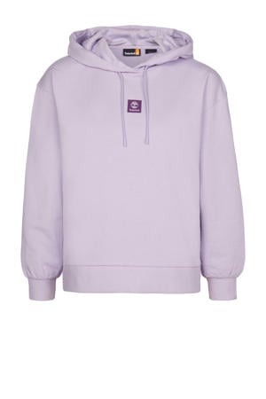 hoodie met logo lila