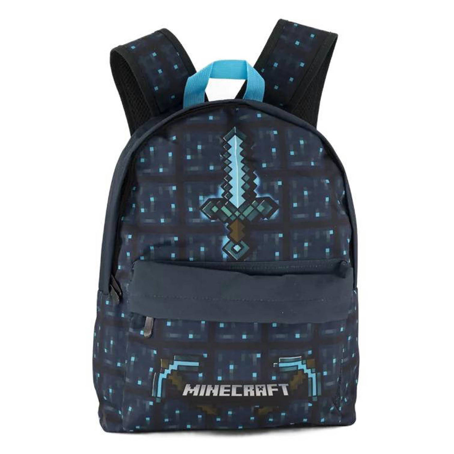 VanHaren rugzak Minecraft donkerblauw