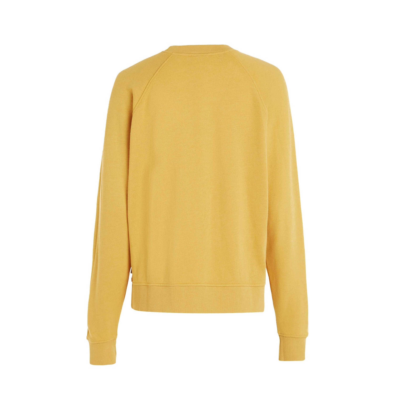 O'Neill sweater met printopdruk geel