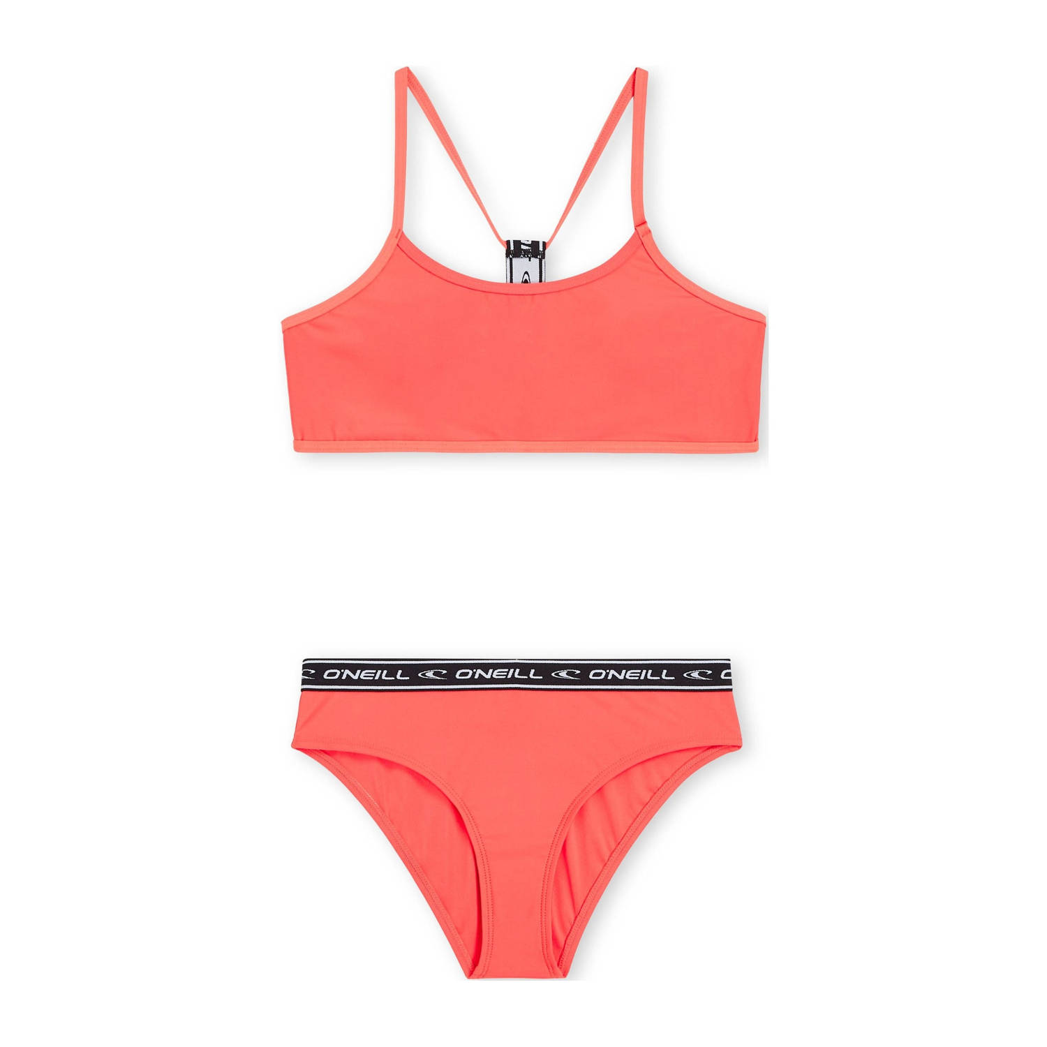 O'Neill crop bikini Sportclub Active roze Meisjes Polyester Effen 128