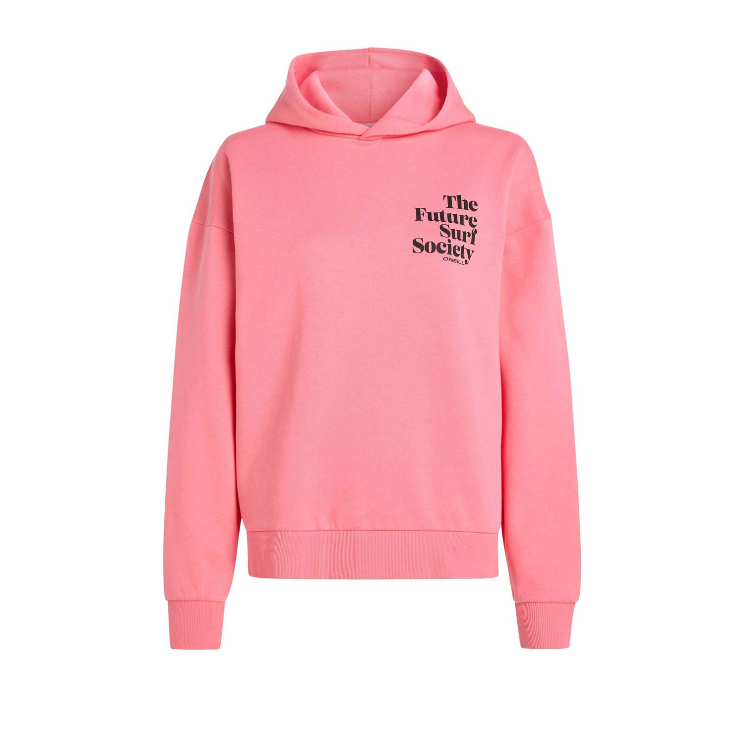 O'Neill hoodie met tekst roze