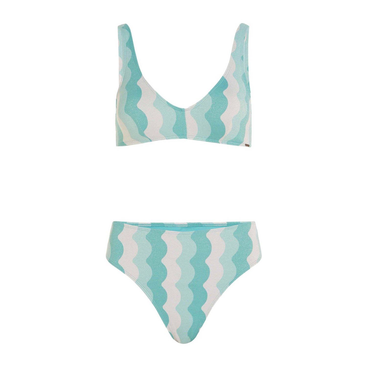 O'Neill voorgevormde bikini Beach Vintage Haley turquoise wit