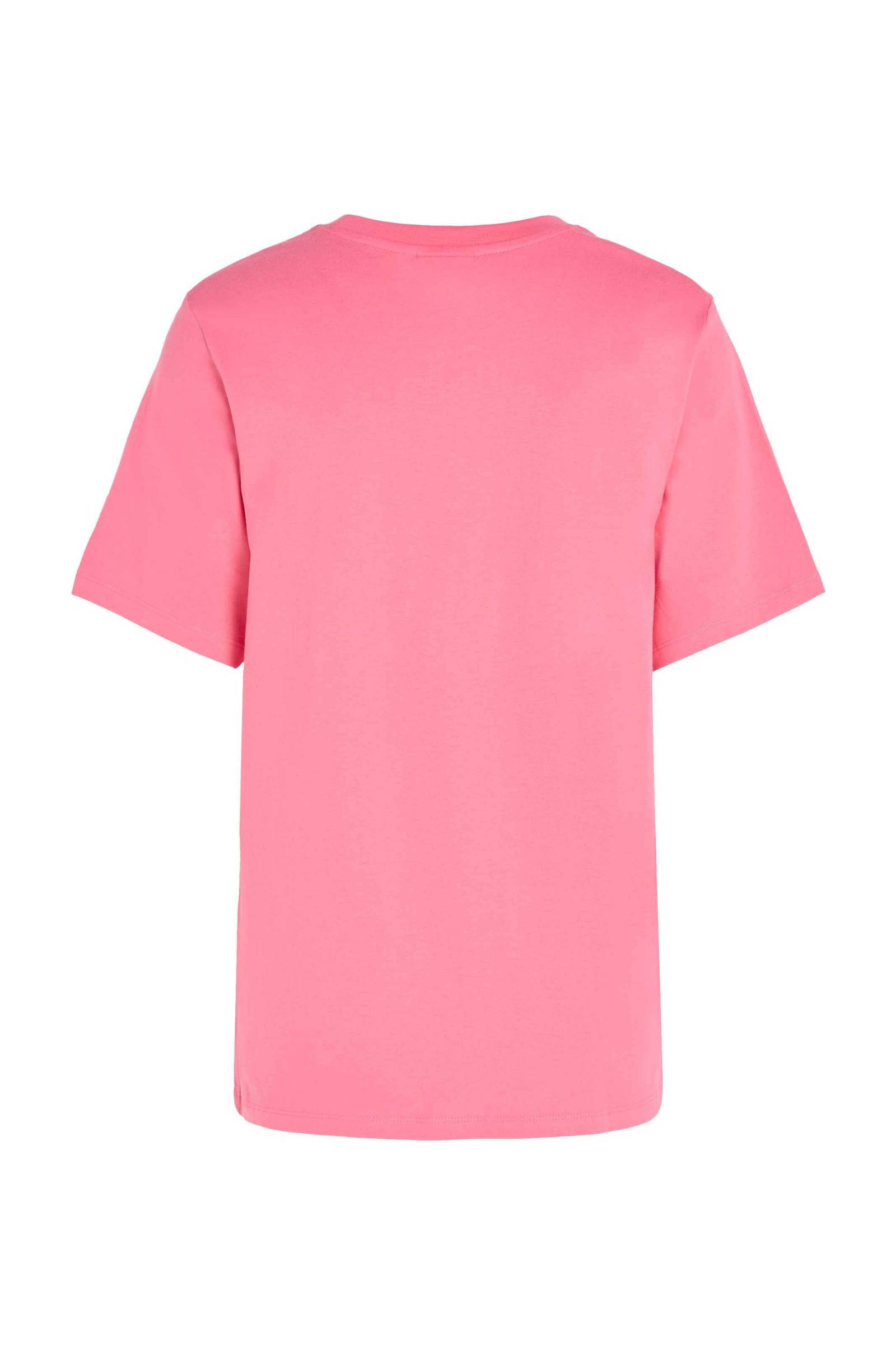 Roze shirt dames met tekst hot sale