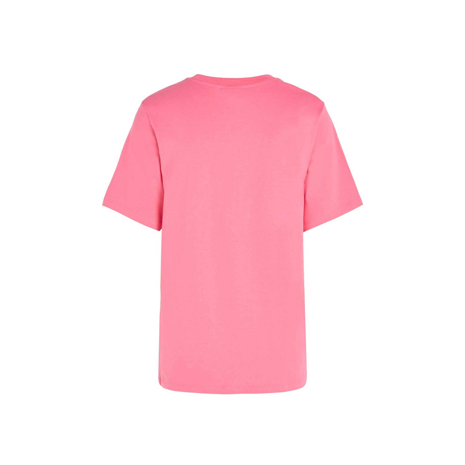 O'Neill T-shirt met tekst roze
