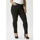 Zhenzi skinny fit broek Twist zwart