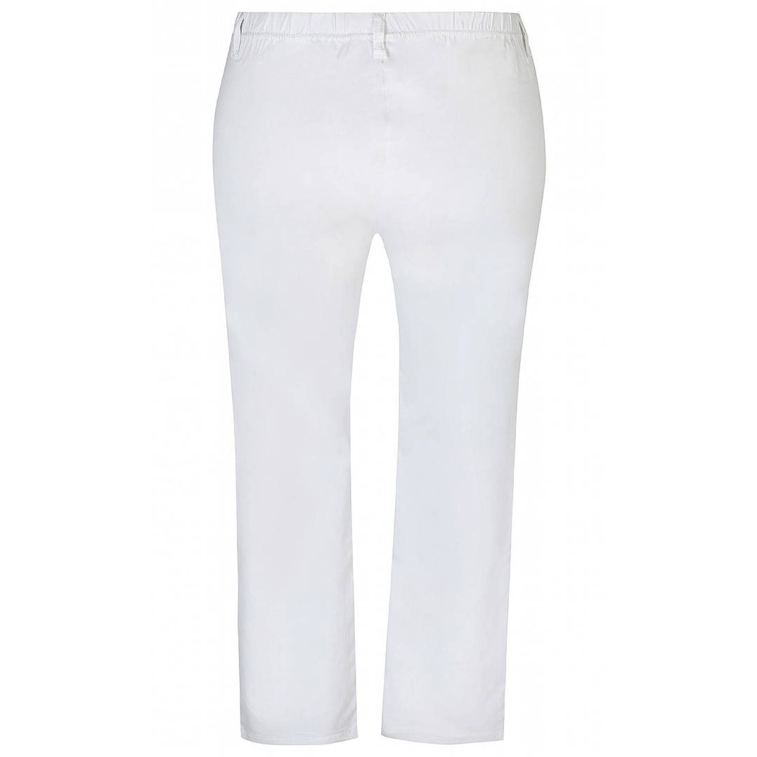 Zhenzi skinny fit broek Twist wit