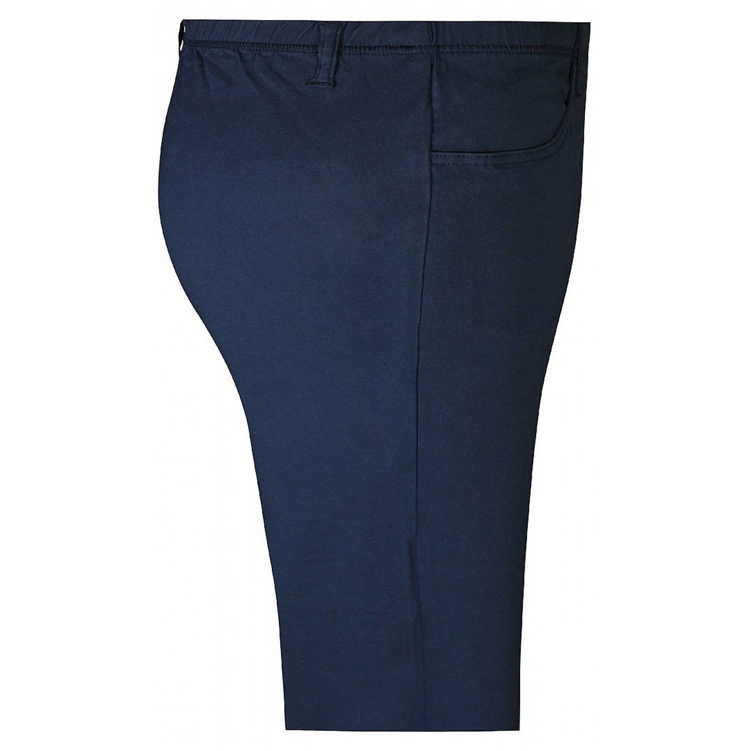 Zhenzi skinny fit broek Twist donkerblauw