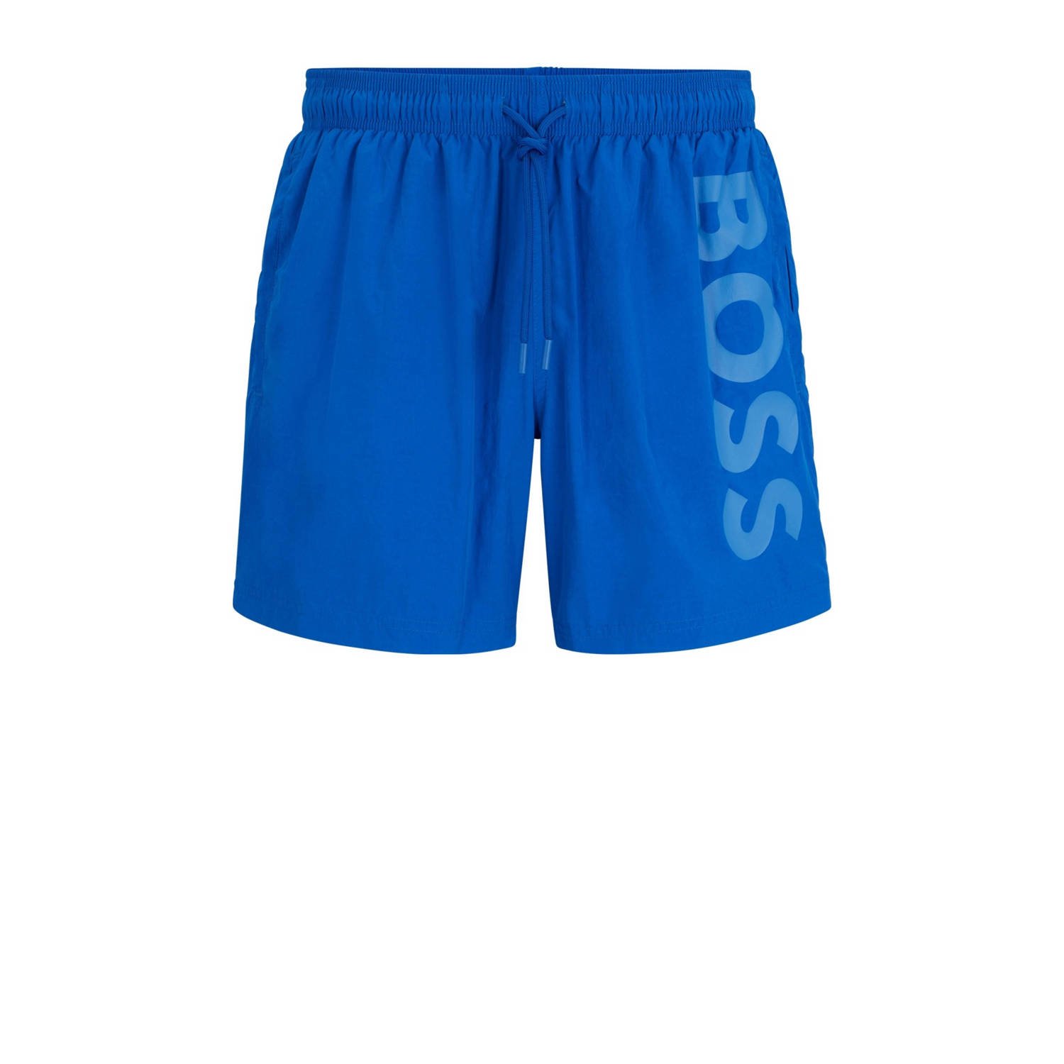 BOSS zwemshort Octopus blauw