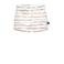 Babystyling baby sweatshort met all over print offwhite/bruin